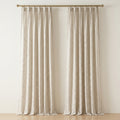 Semi-Sheer Jacquard Curtain Panels