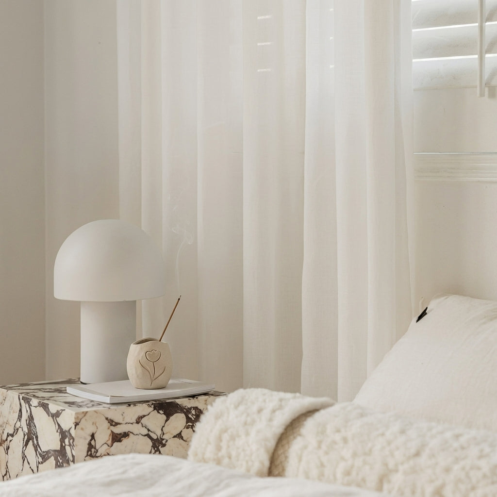 Semi-Sheer Privacy Curtain Panels