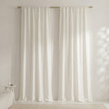 Semi-Sheer Privacy Curtain Panels