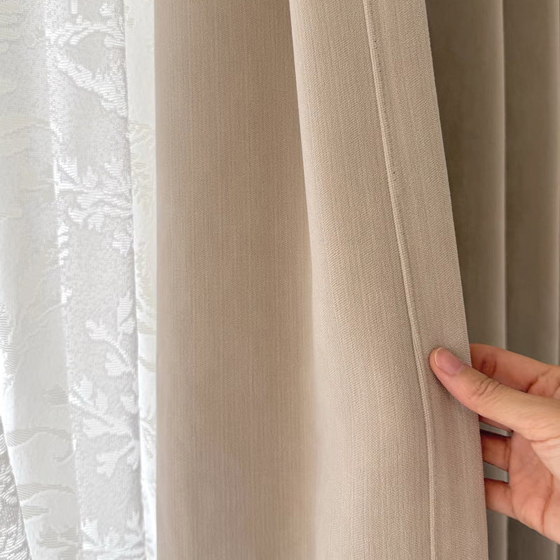 Blackout Double-Sided Chenille Curtain Panels